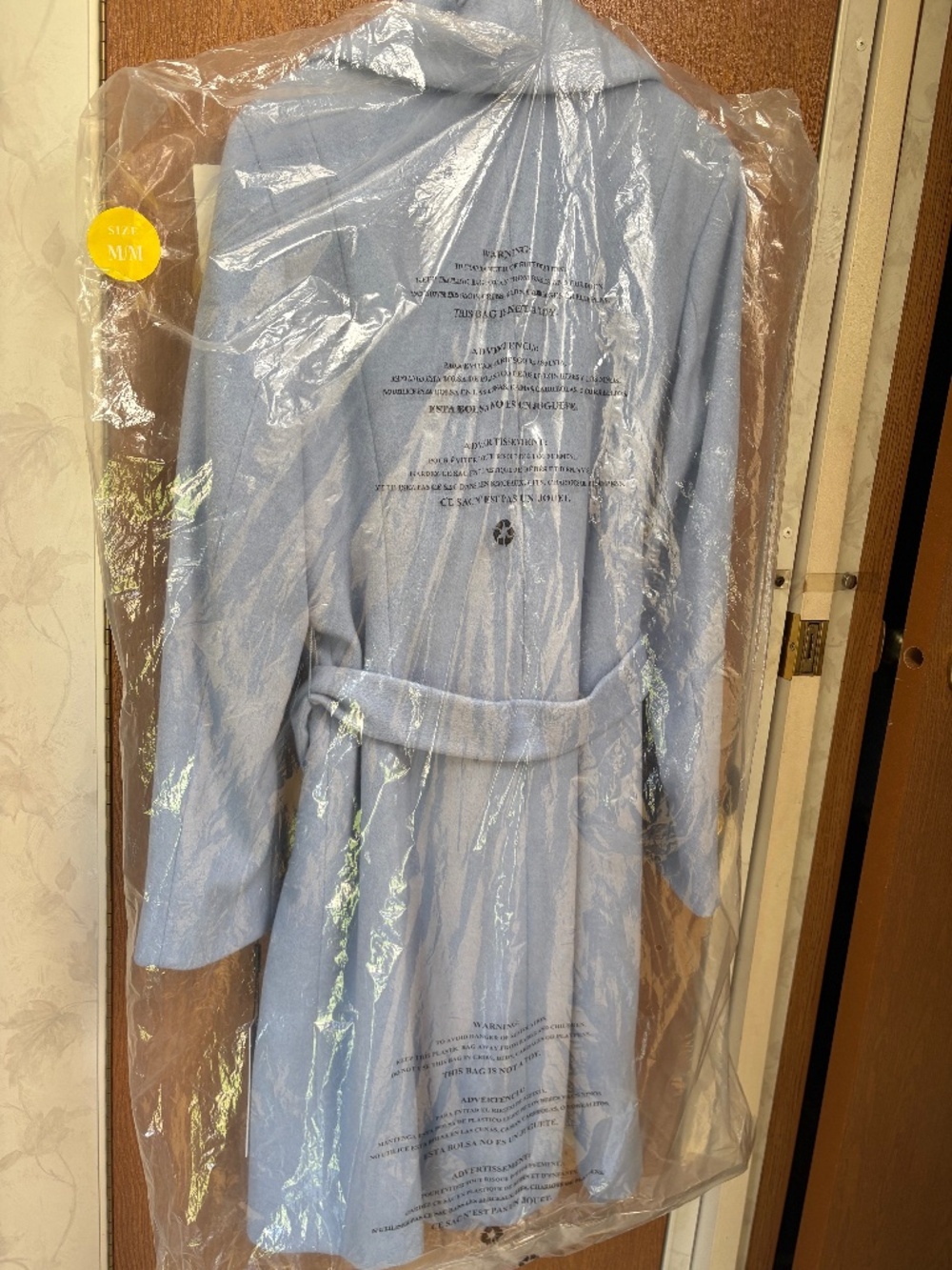 Calvin Klein winter trench coat